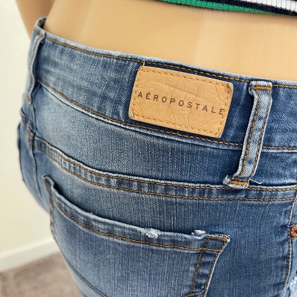 Aeropostale Denim Distressed Shorts - Picture 5 of 11